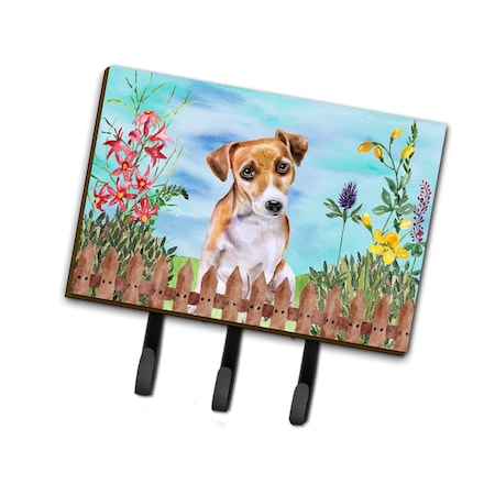Jensendistributionservices Jack Russell Terrier No.2 Spring Leash or Key Holder MI1711321
